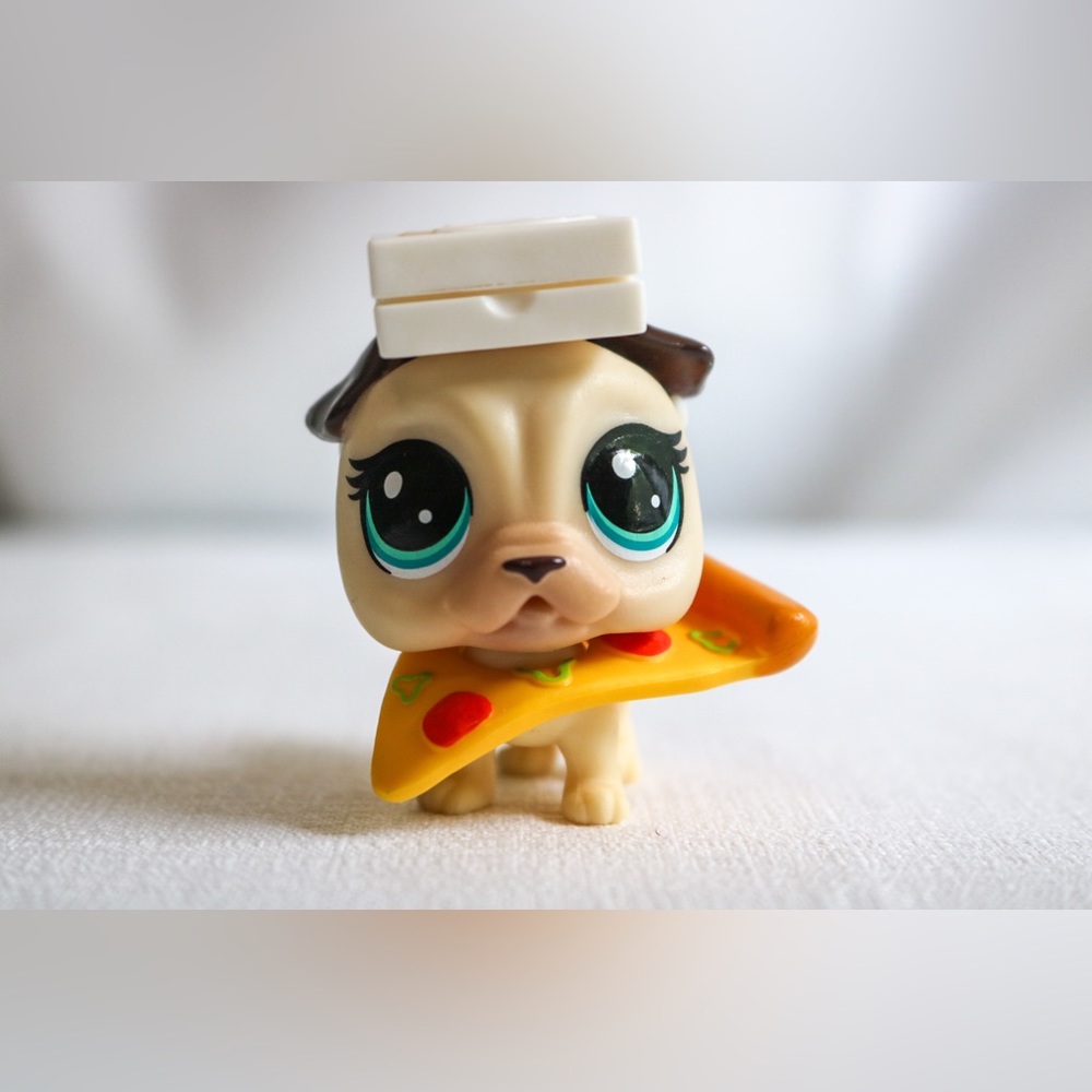 Littlest PetShop Hungry Pets Collectors (Pepperoni Buller 3-86)